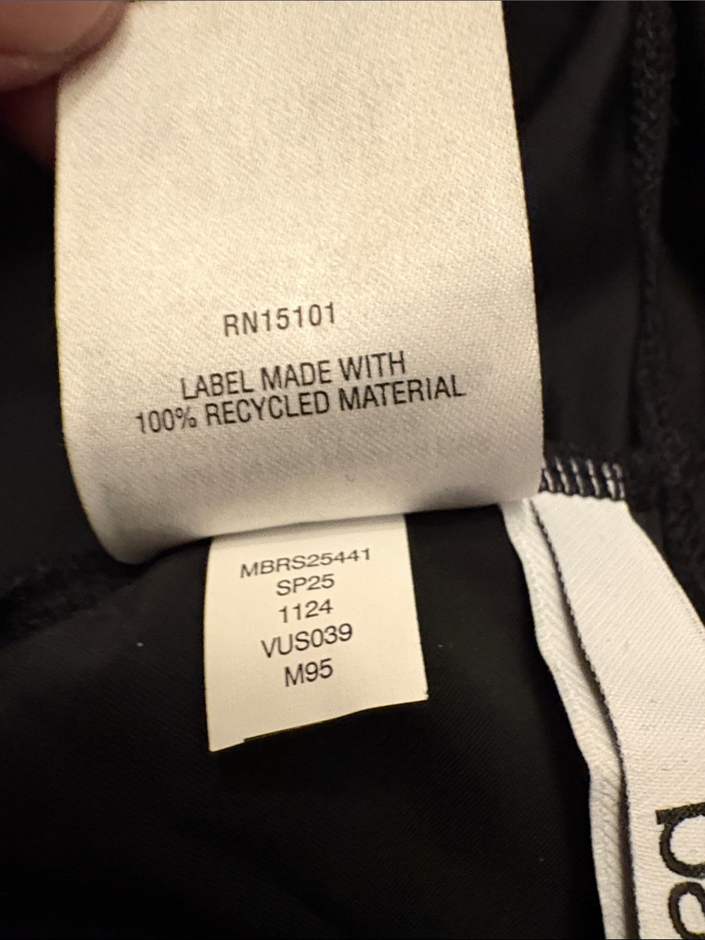 Bar III Black Swim Tankini Top with Tie Detail - Picture 13 of 16